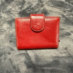 Red Leather Wallet